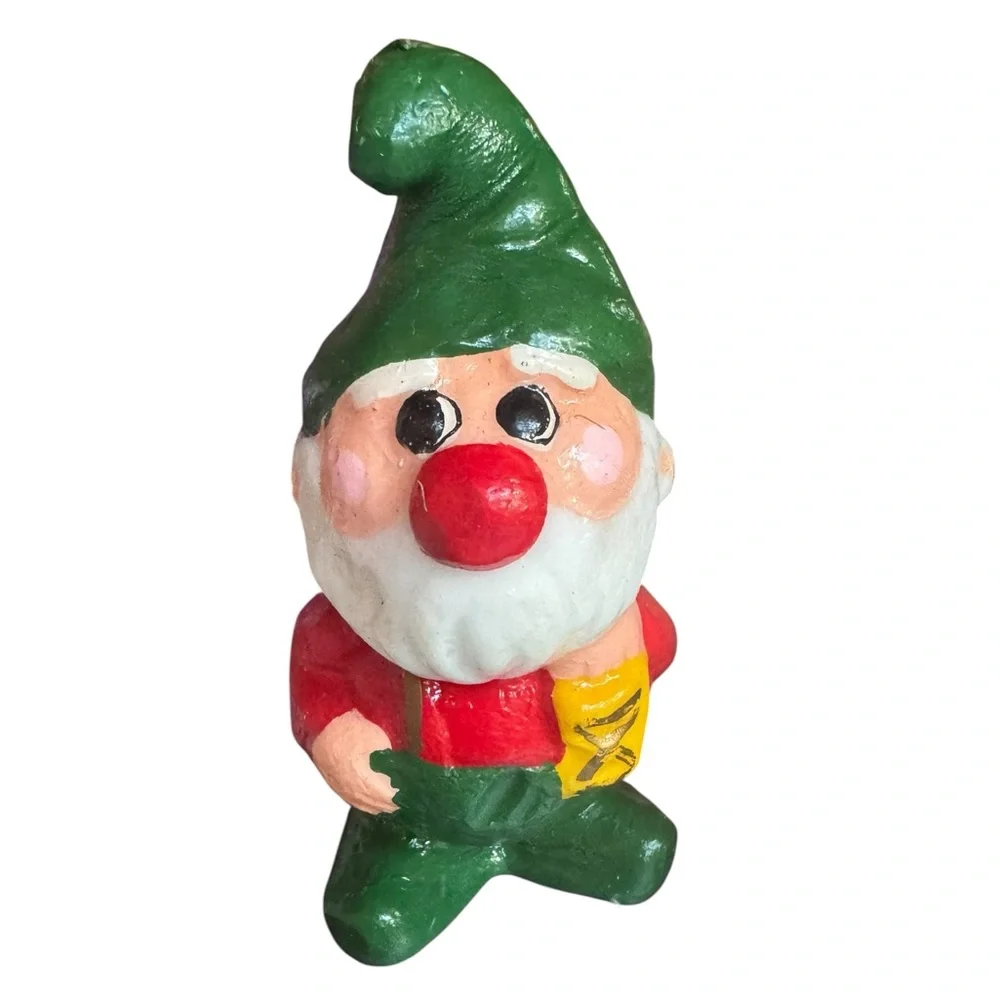 Deadstock 1970s Interpur,‎ Made in Korea, Set of 4 5” Tall Holiday Candles